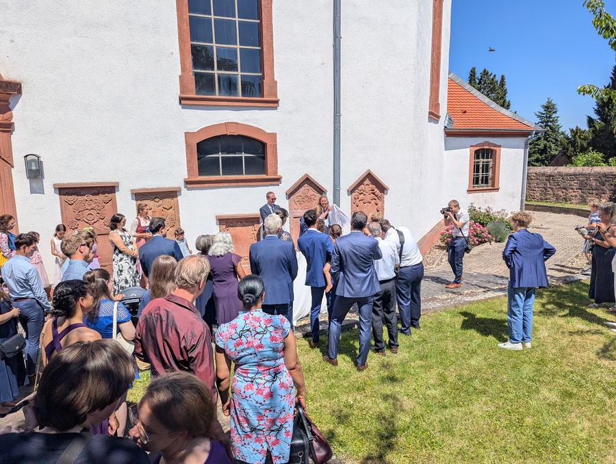 Ceremony in Lengfeld