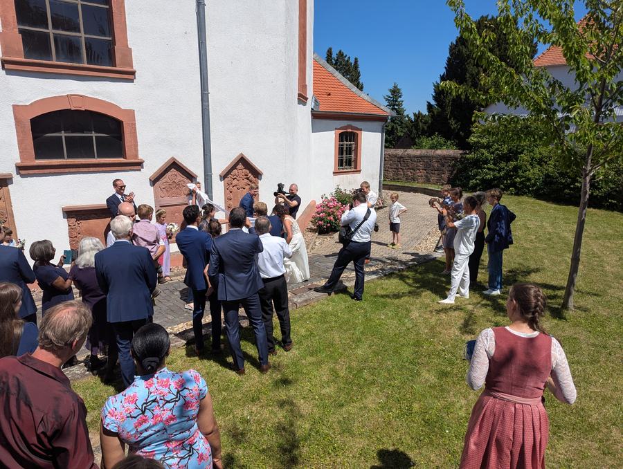 Ceremony in Lengfeld